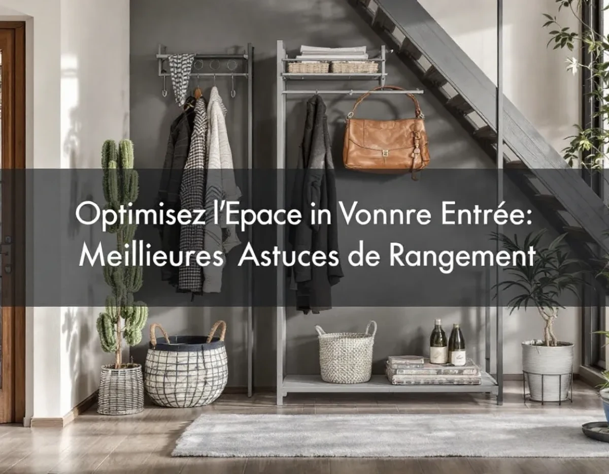Optimisez l'Espace de Votre Entrée : Guide Ultime des Meilleures Astuces de Rangement