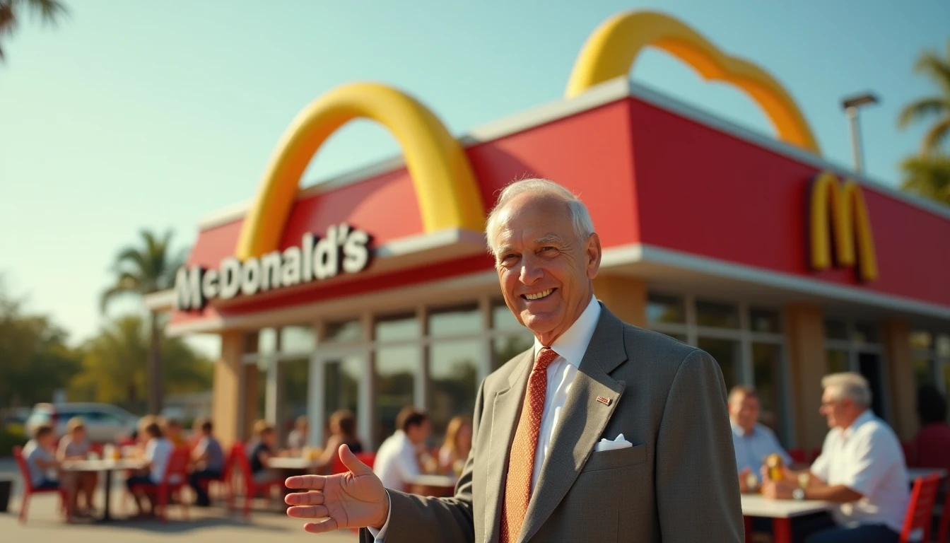 Ray Kroc createur McDonald maître de l'investissement locatif