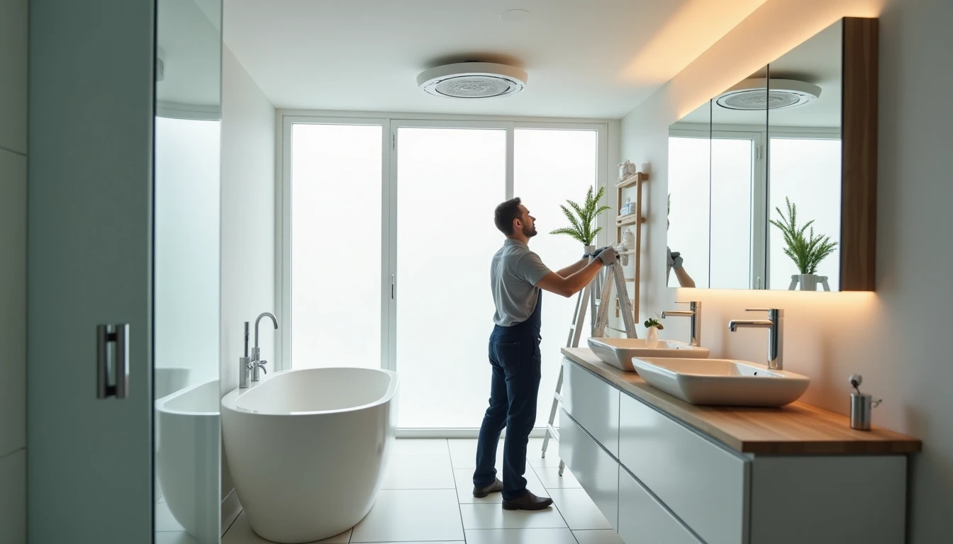 Installation VMC salle de bain : 5 étapes pour une ventilation parfaite